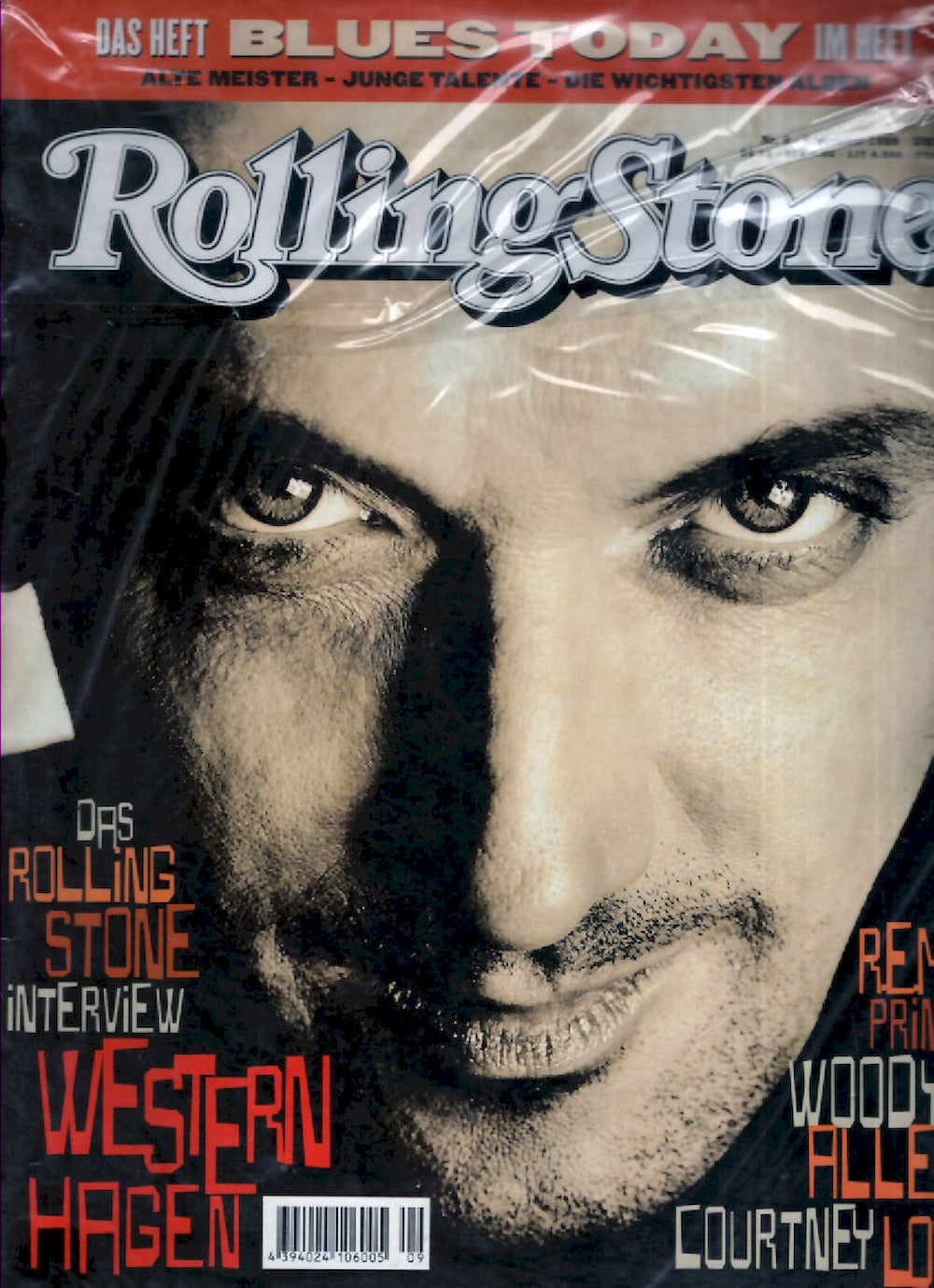 Rolling Stone Tijdschrift Duitsland 1998-09 Westernhagen Prince REM Woody Allen