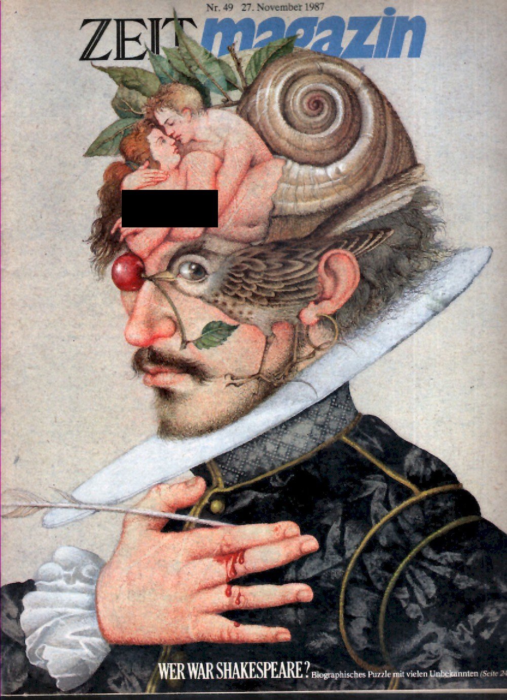 Zeit Magazin Deutschland 1987-49 Shakespeare