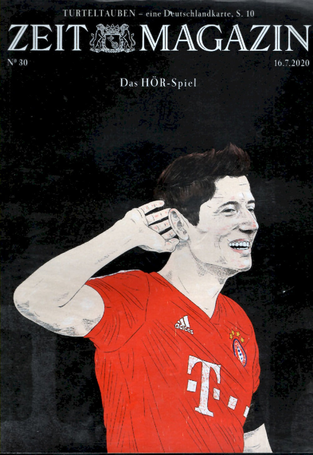 Zeit Magazin Deutschland 2020-30 Robert Lewandowski