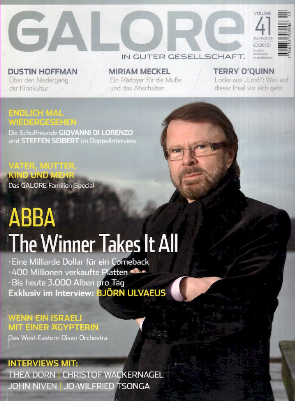 Galore Magazin Deutschland 2008 #41 Abba Björn Ulvaeus