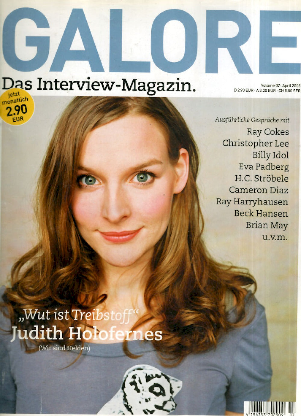 Galore Magazin Deutschland 2005 #7 Judith Holofernes
