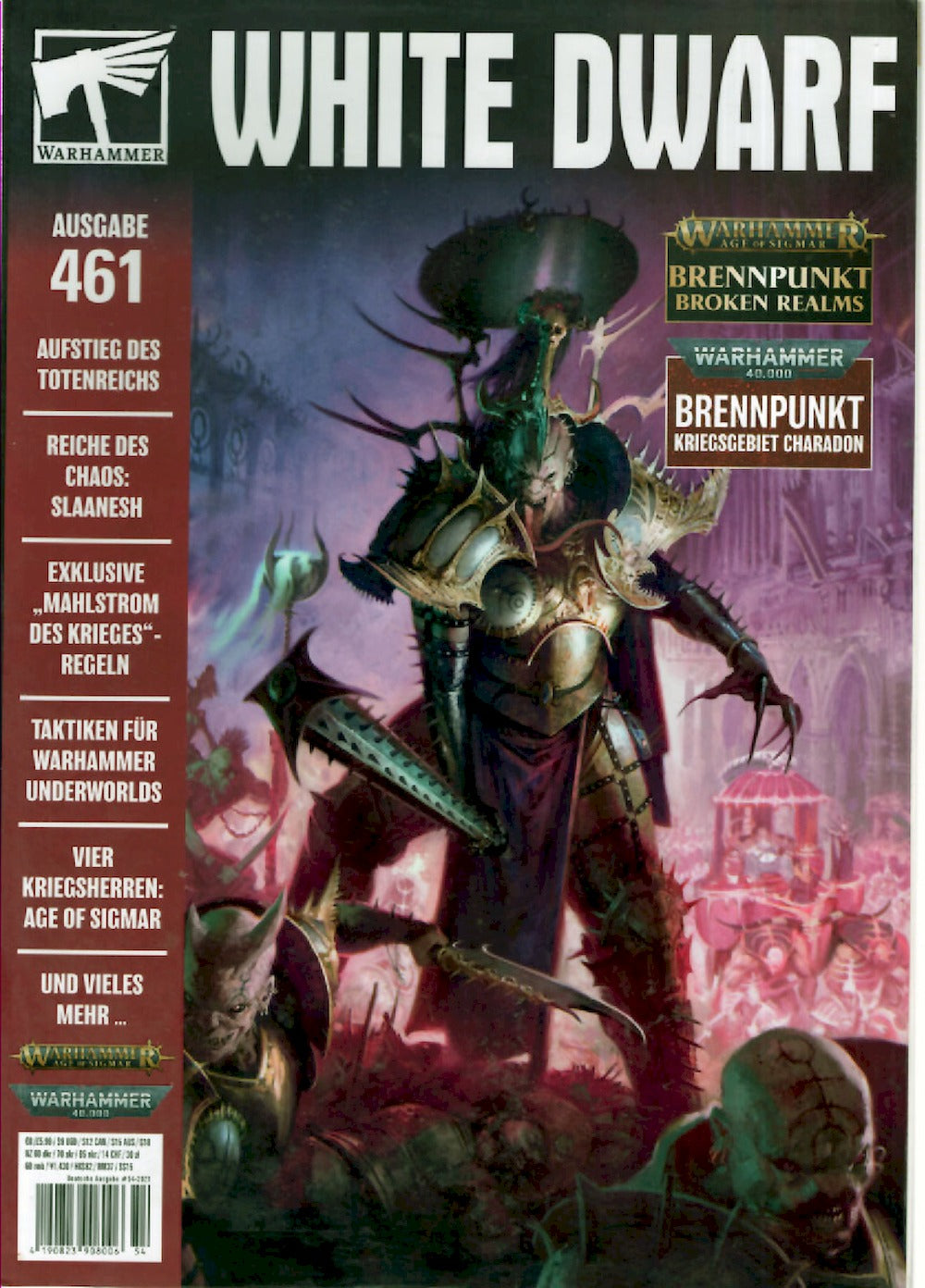 White Dwarf Magazin Deutschland 2021 #461 Charadon Broken Realms