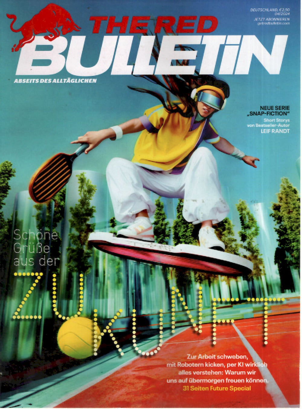 The Red Bulletin Magazin Deutschland 2024-04 Simone Ashley Lucia Lu