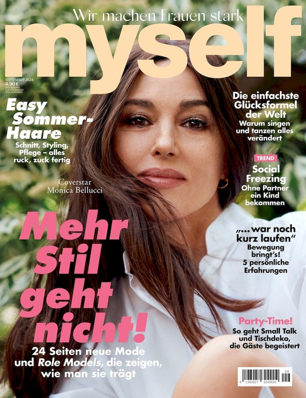 Myself Rivista Germania 2024-09 Monica Bellucci