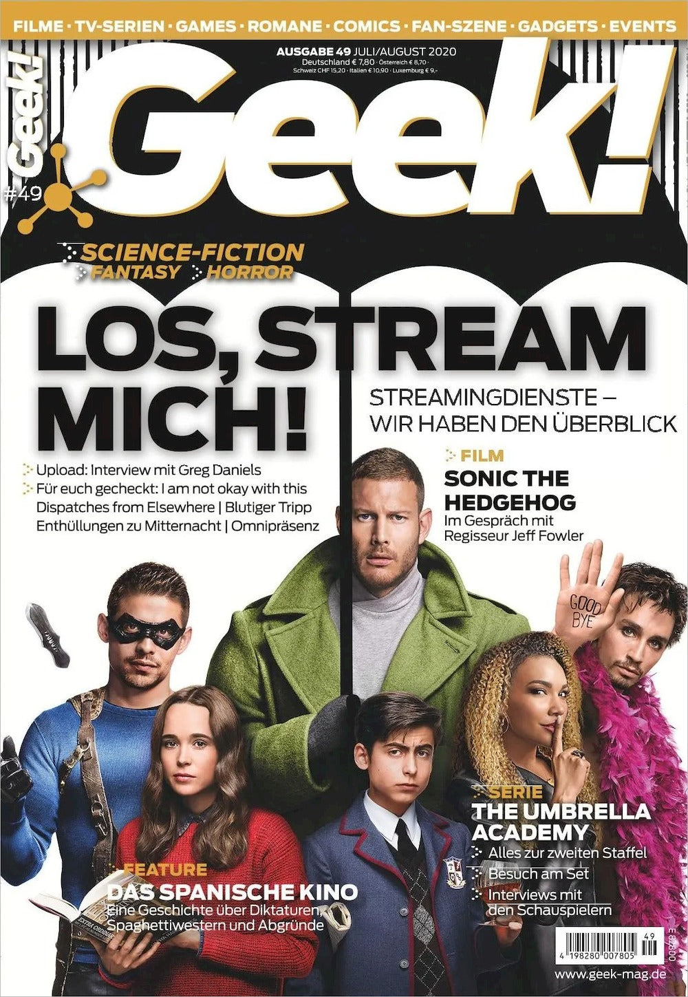 Geek Magazin Deutschland 2020 #49 Tom Hopper