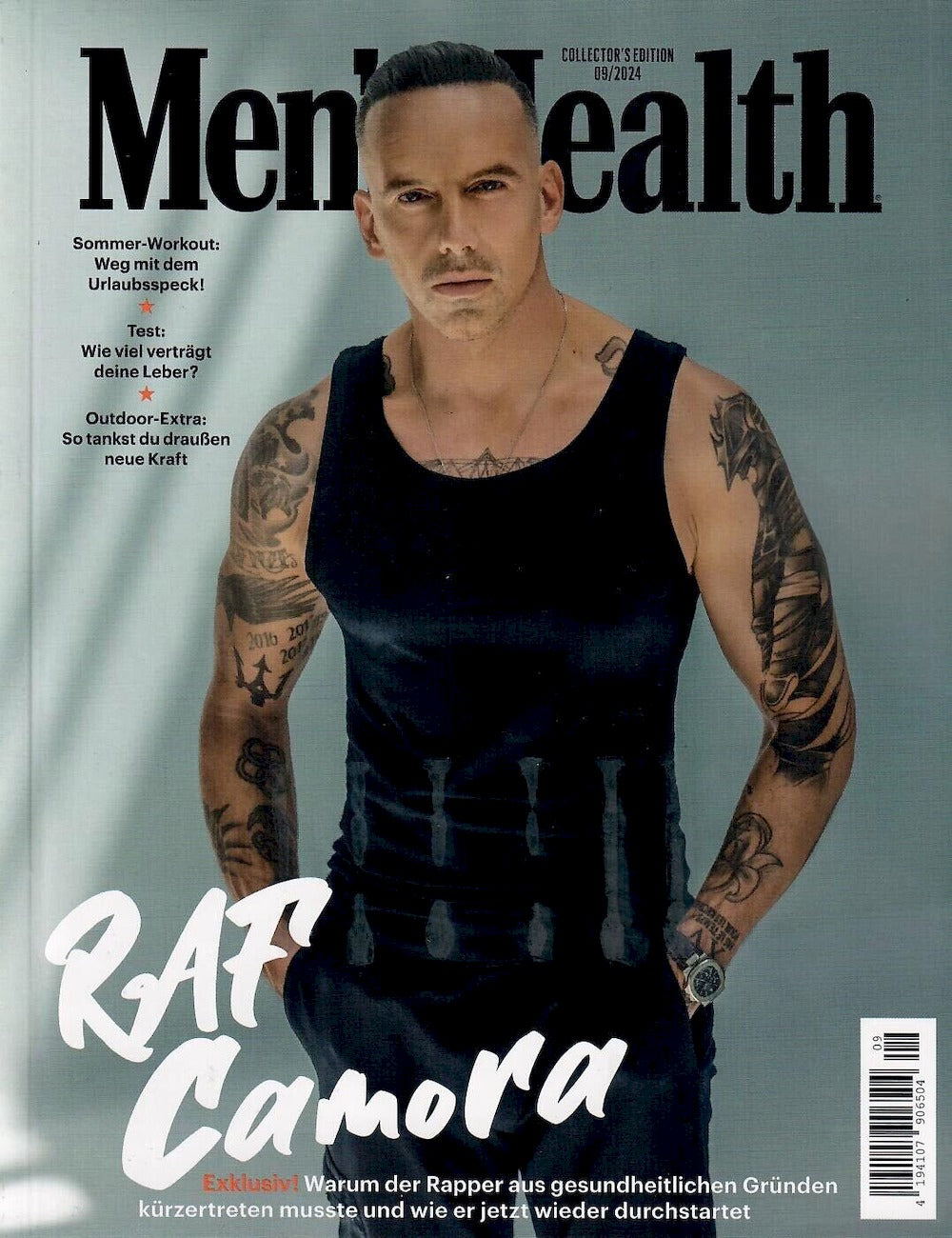 Mens Health Magazin Deutschland 2024-09 Raf Camora Edition