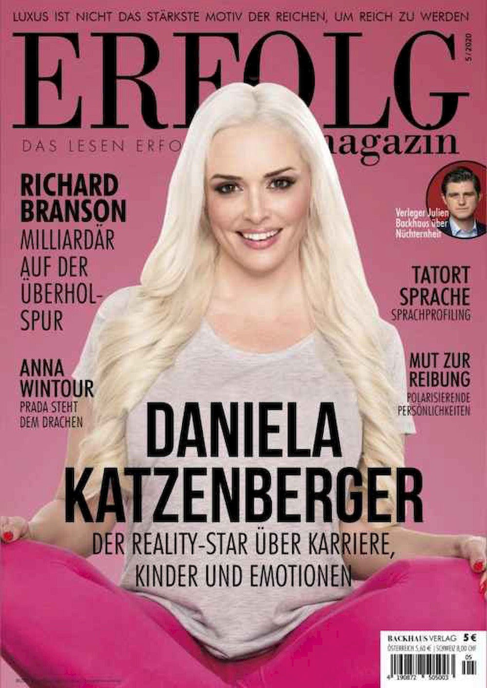 Erfolg Rivista Germania 2020-05 Daniela Katzenberger Anna Wintour