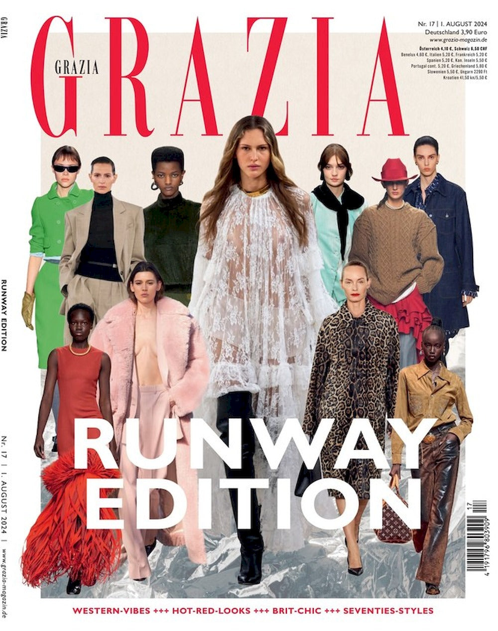Grazia Rivista Germania 2024-17 Cara Delevingne Shannen Doherty