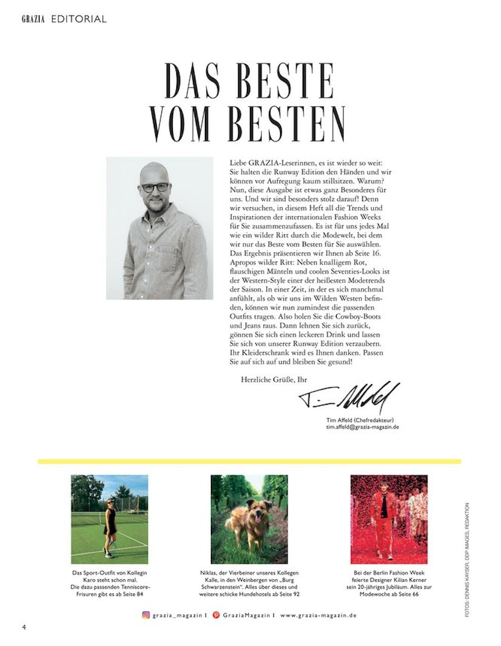 Grazia Rivista Germania 2024-17 Cara Delevingne Shannen Doherty