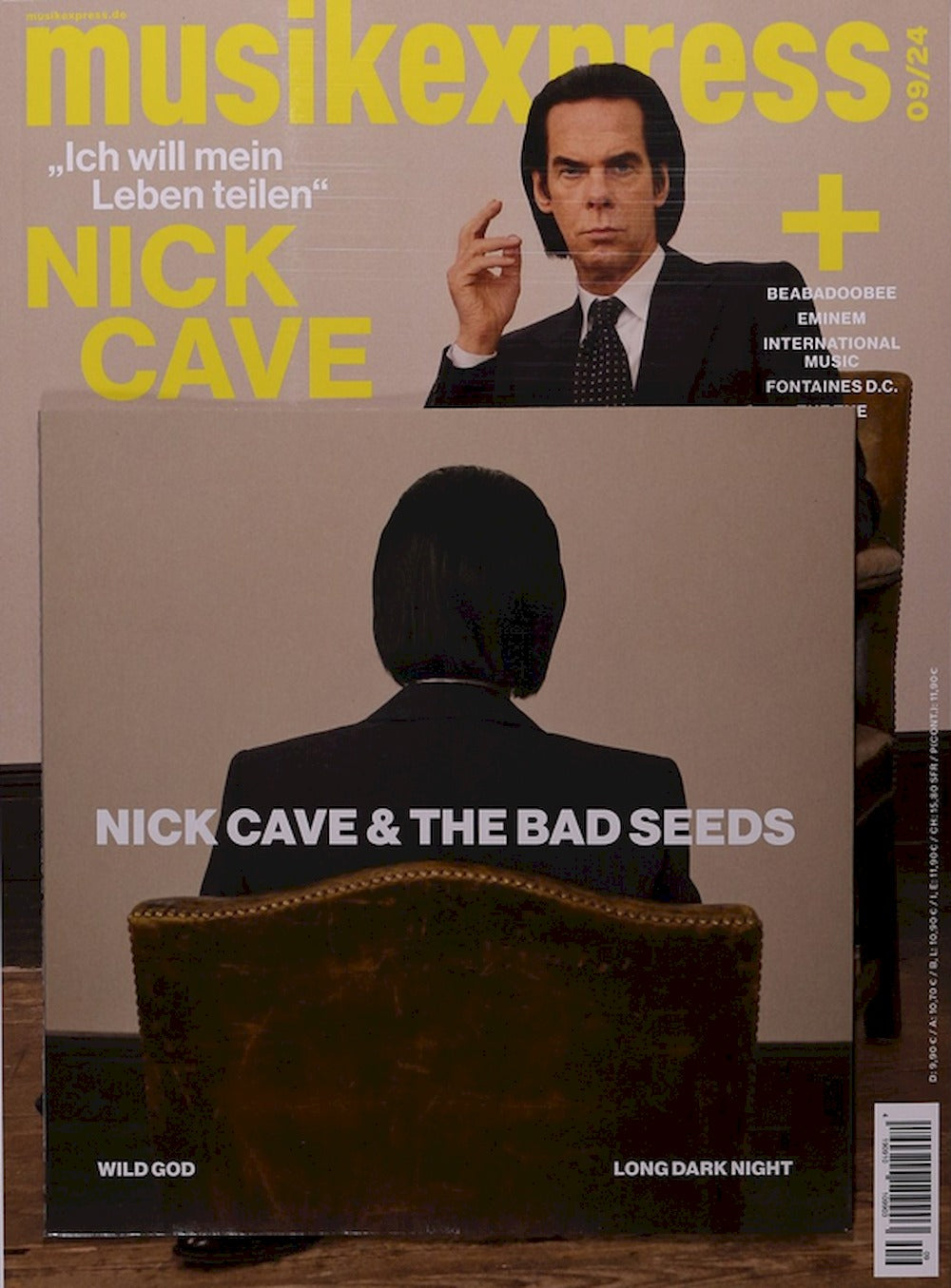 Musikexpress Magazin Deutschland 2024-09 Nick Cave + Vinyl