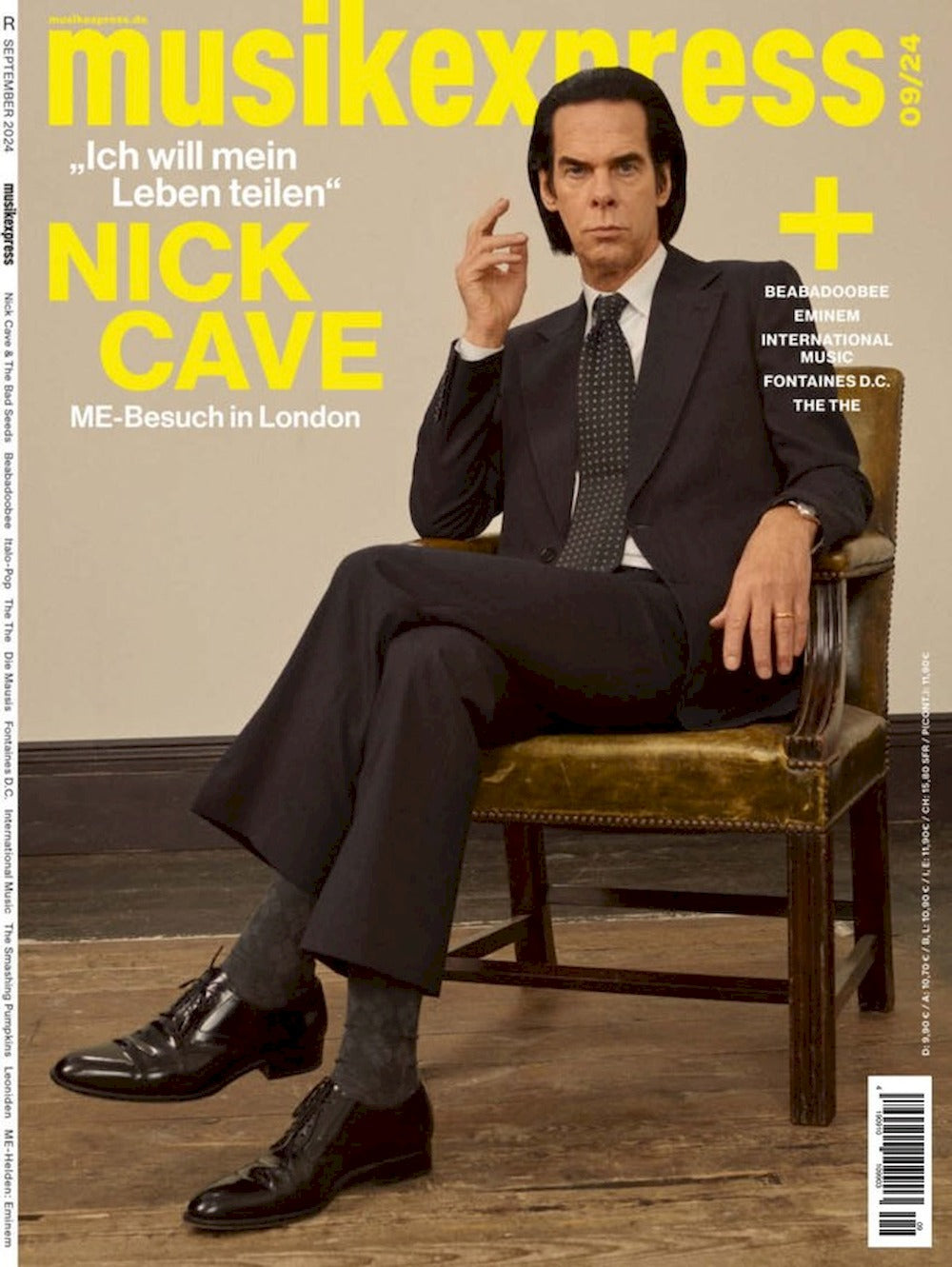 Musikexpress Rivista Germania 2024-09 Nick Cave Beabadoobee Eminem