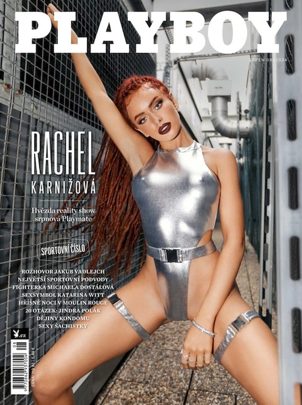 Playboy Magasin Czechia 2024-08 Rachel Karnizova Magdalena Szczepaniak Katarina Witt Originaludgave
