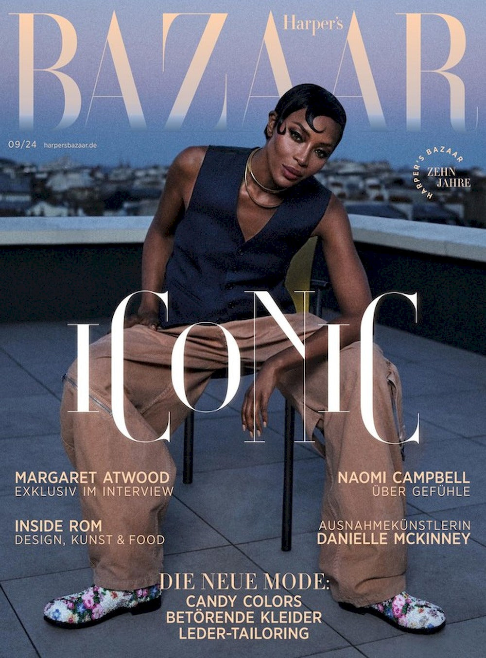 Harpers Bazaar Magazin Deutschland 2024-09 Naomi Campbell