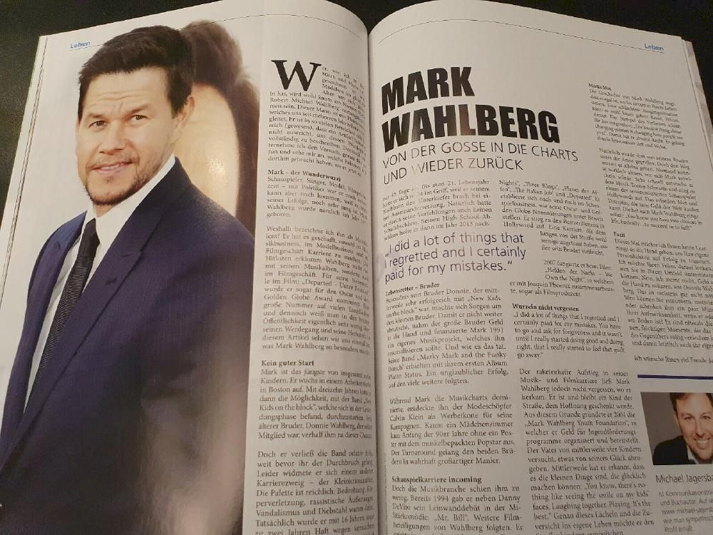 Erfolg Magazine Germany 2019-06 Ilka Bessin Mark Wahlberg Greta Thunberg