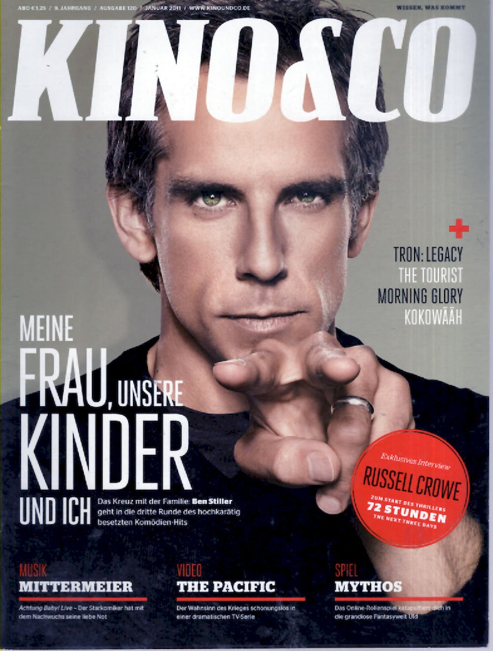 Kino & Co Magazin Deutschland 2011-01 Ben Stiller