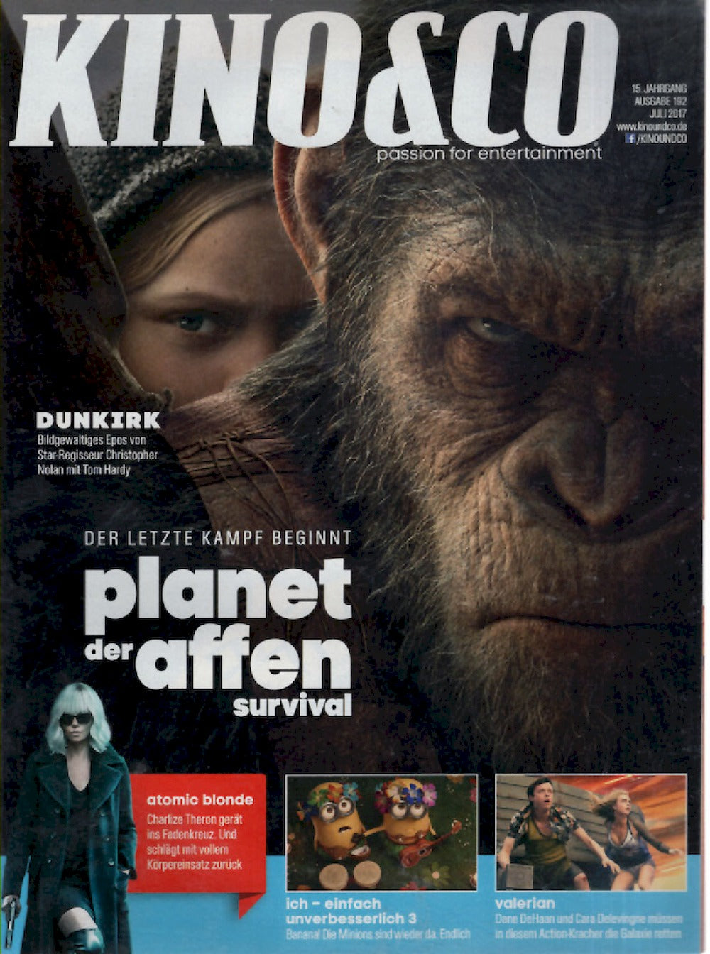 Kino & Co Magazin Deutschland 2017-07 Planet Der Affen