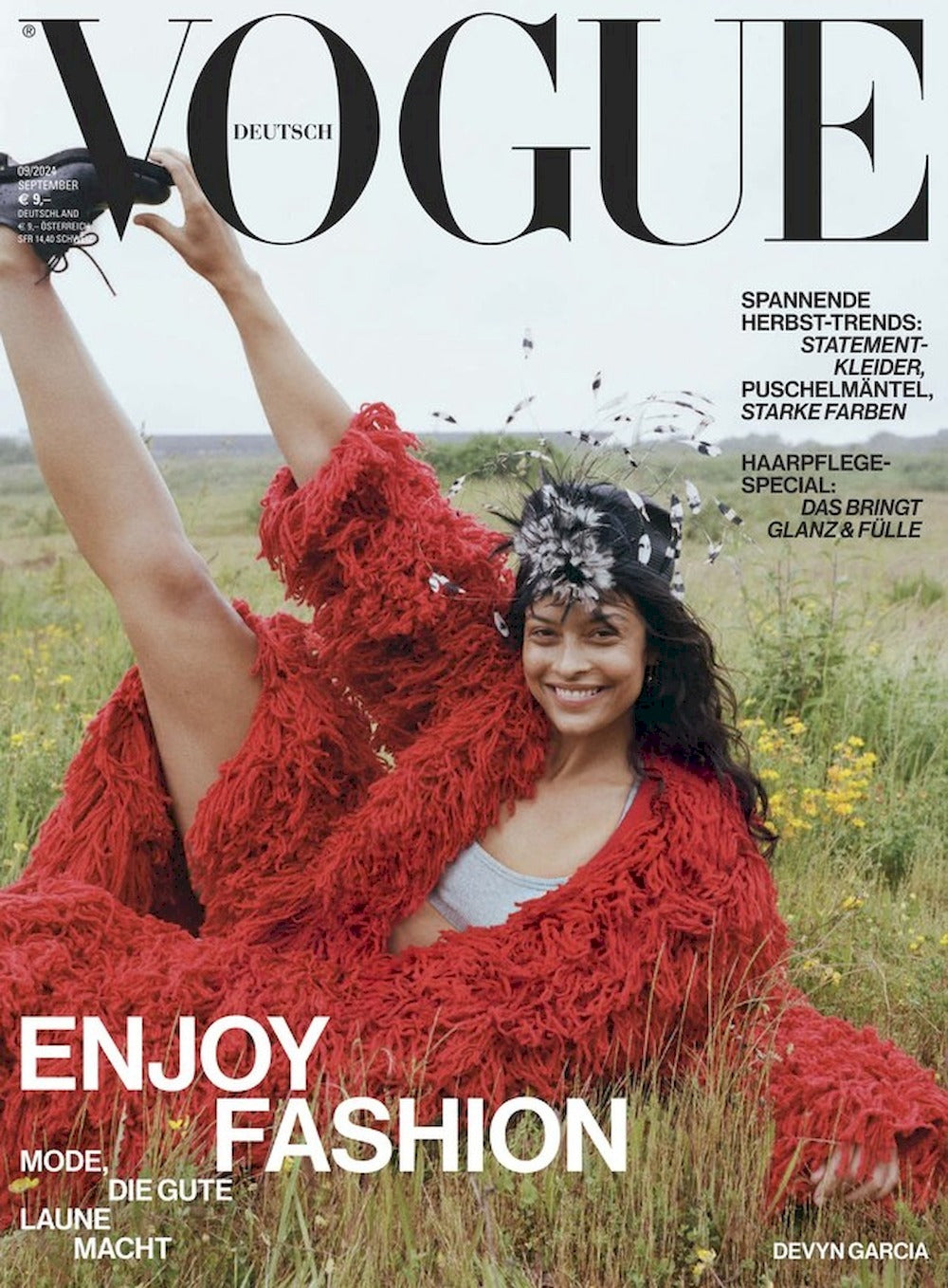 Vogue Rivista Germania 2024-09 Devyn Faith Garcia