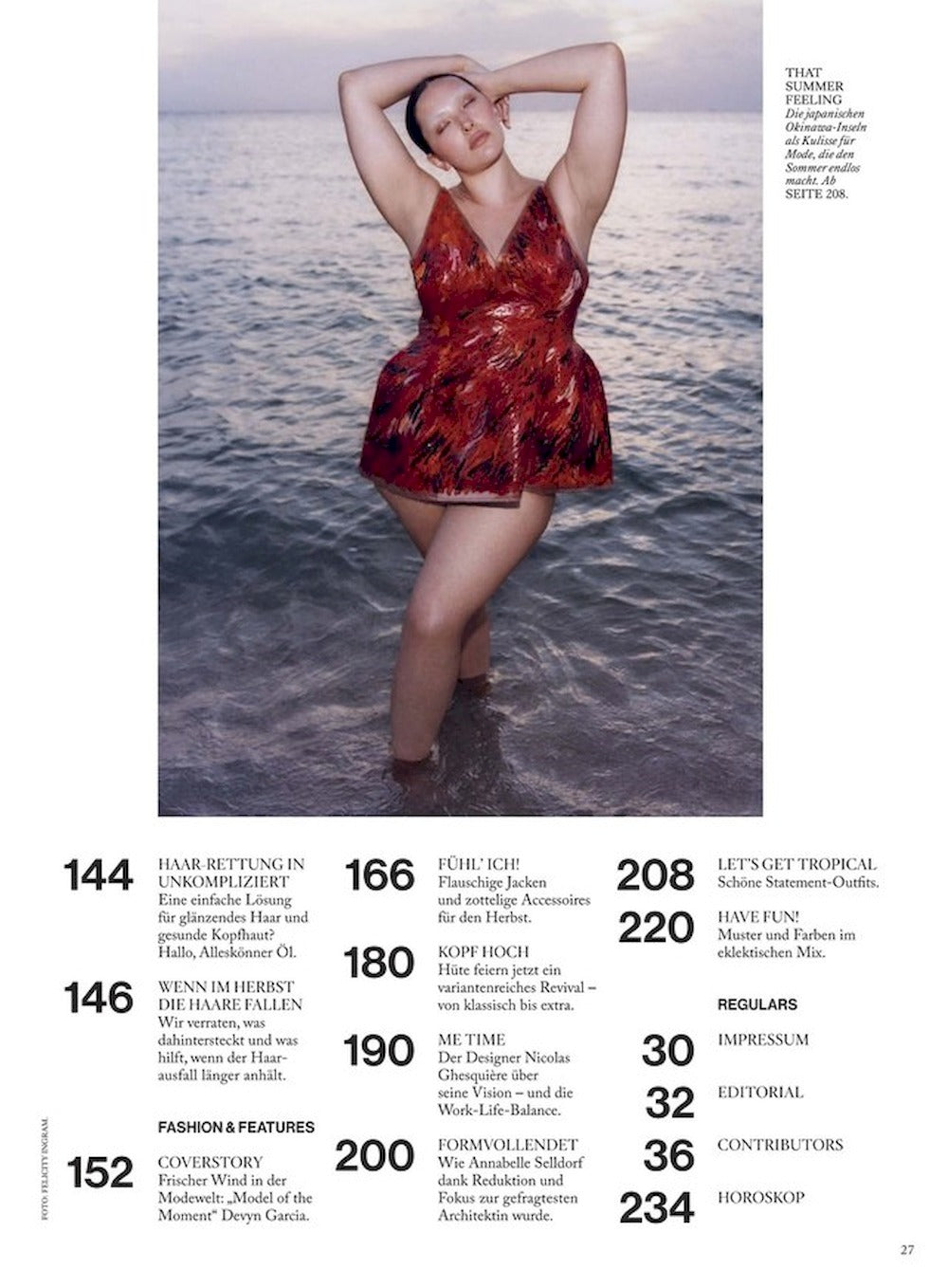 Vogue Rivista Germania 2024-09 Devyn Faith Garcia