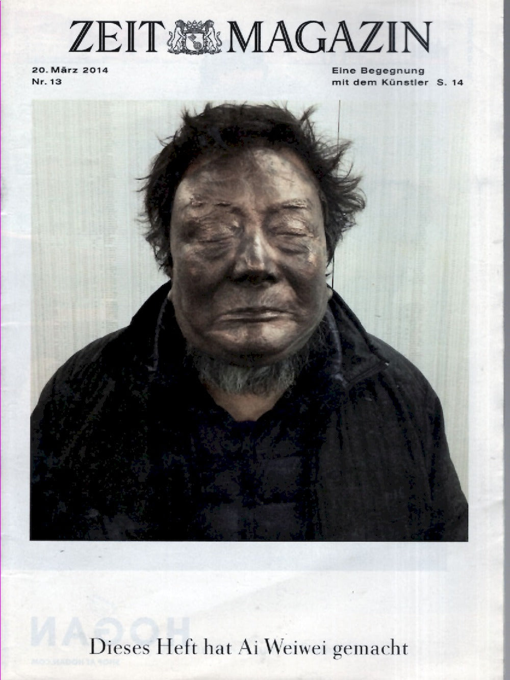 Zeit Magazin Deutschland 2014-13 Ai Weiwei