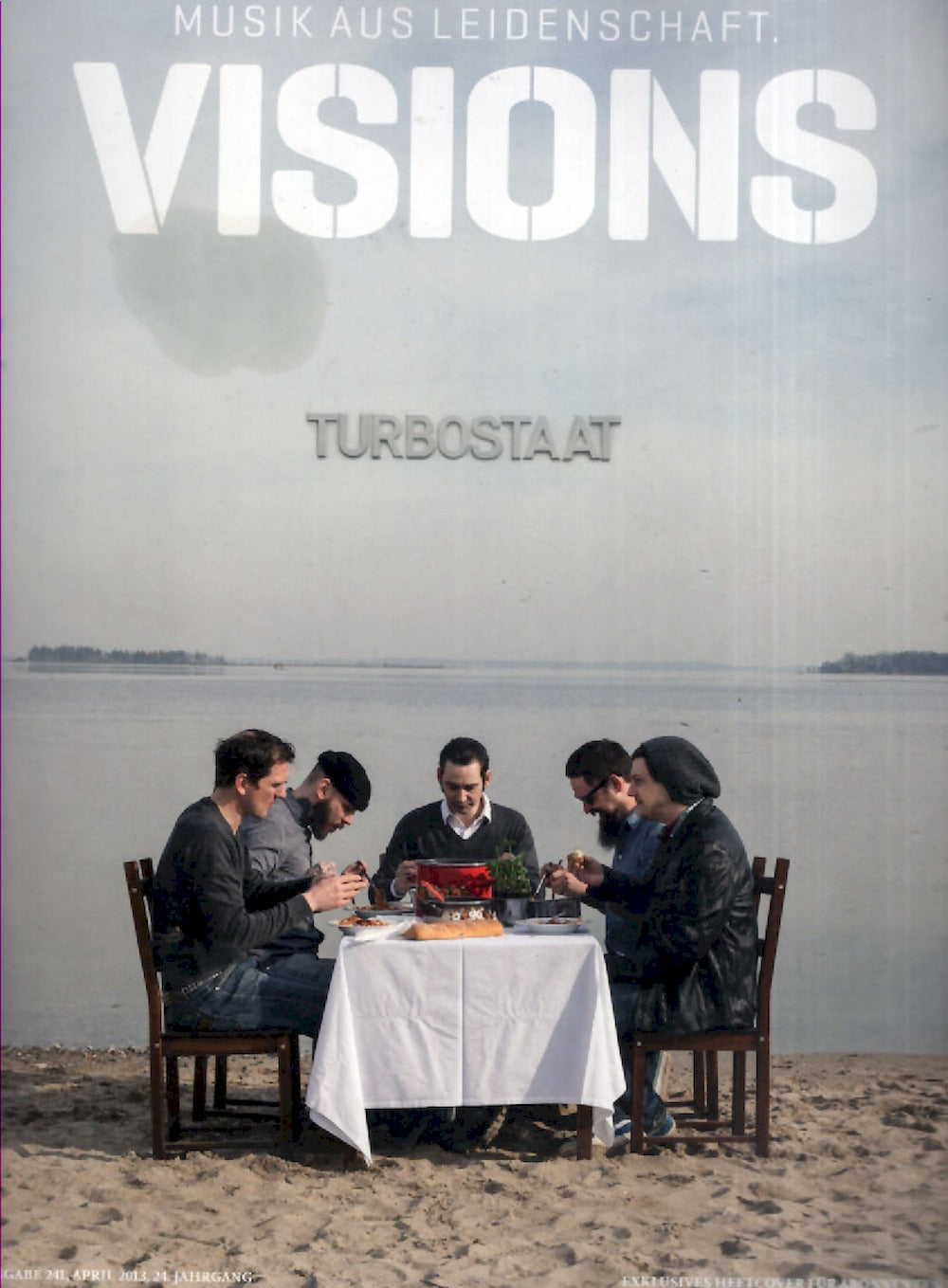 Visions Lehti Saksa 2013-04 Turbostaat Edition Alkuperäinen painos