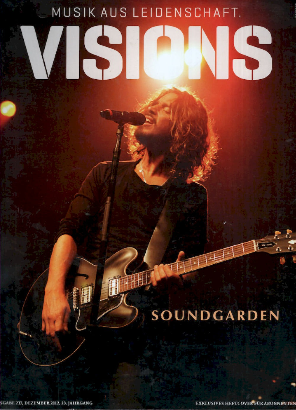 Visions Magazin Deutschland 2012-12 Soundgarden Edition