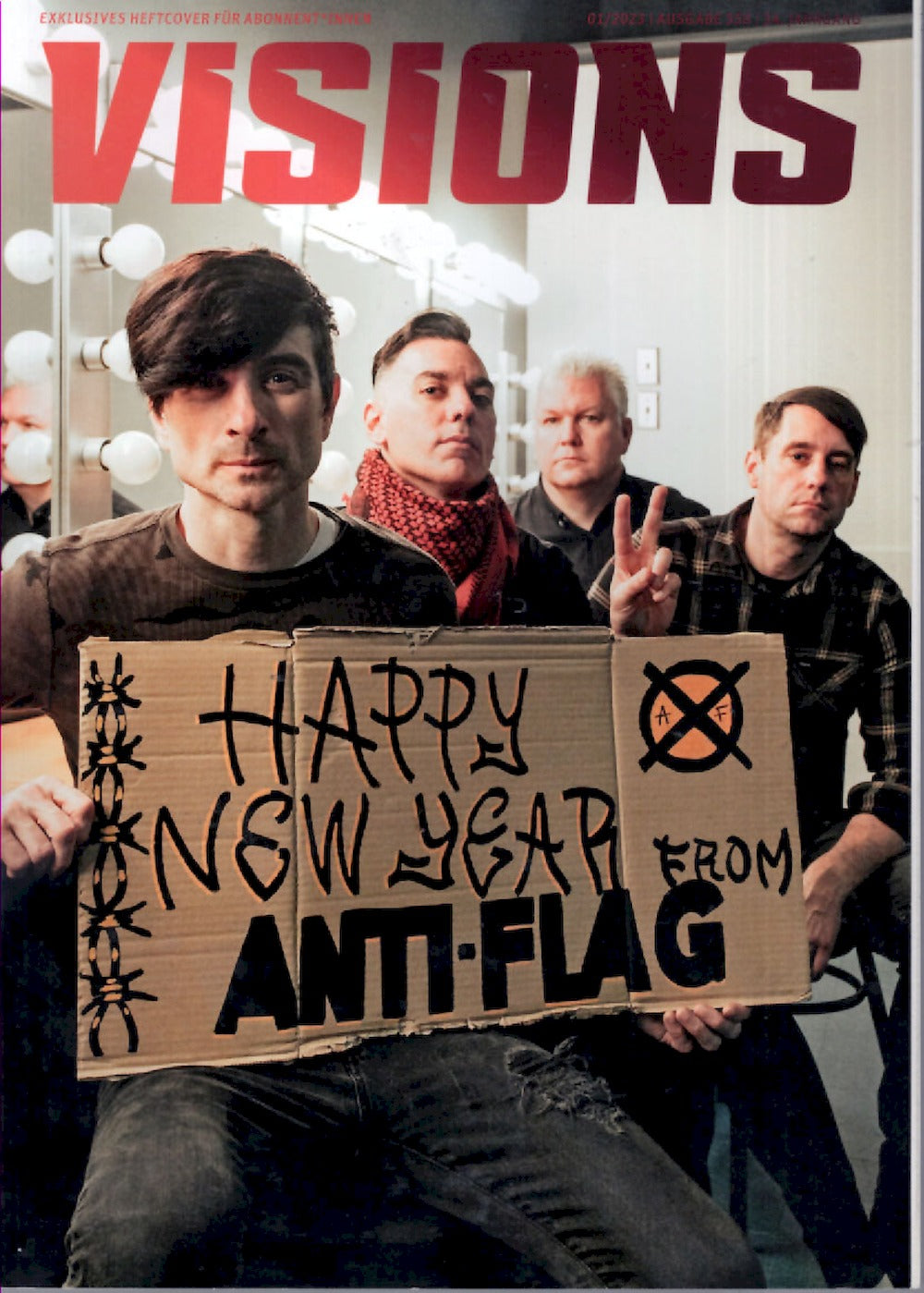 Visions Magazin Deutschland 2023-01 Anti-Flag Edition
