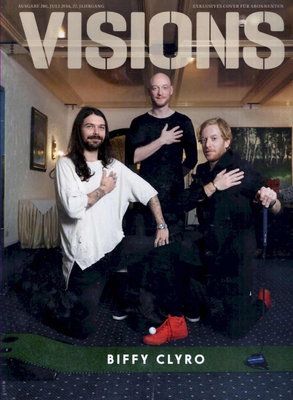 Visions Magazin Deutschland 2016-07 Biffy Clyro Edition