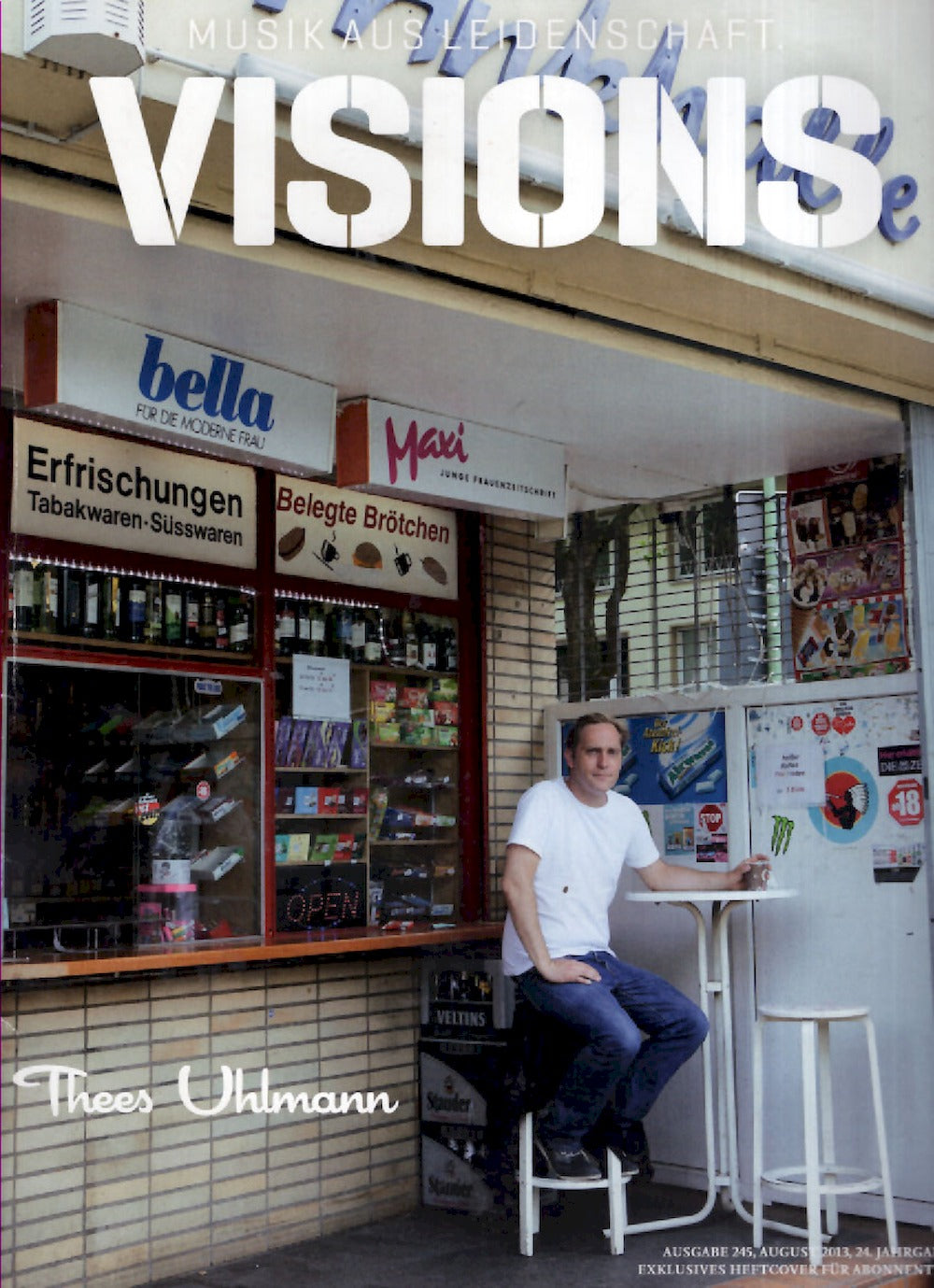 Visions Magazin Deutschland 2013-08 Thees Uhlmann Edition
