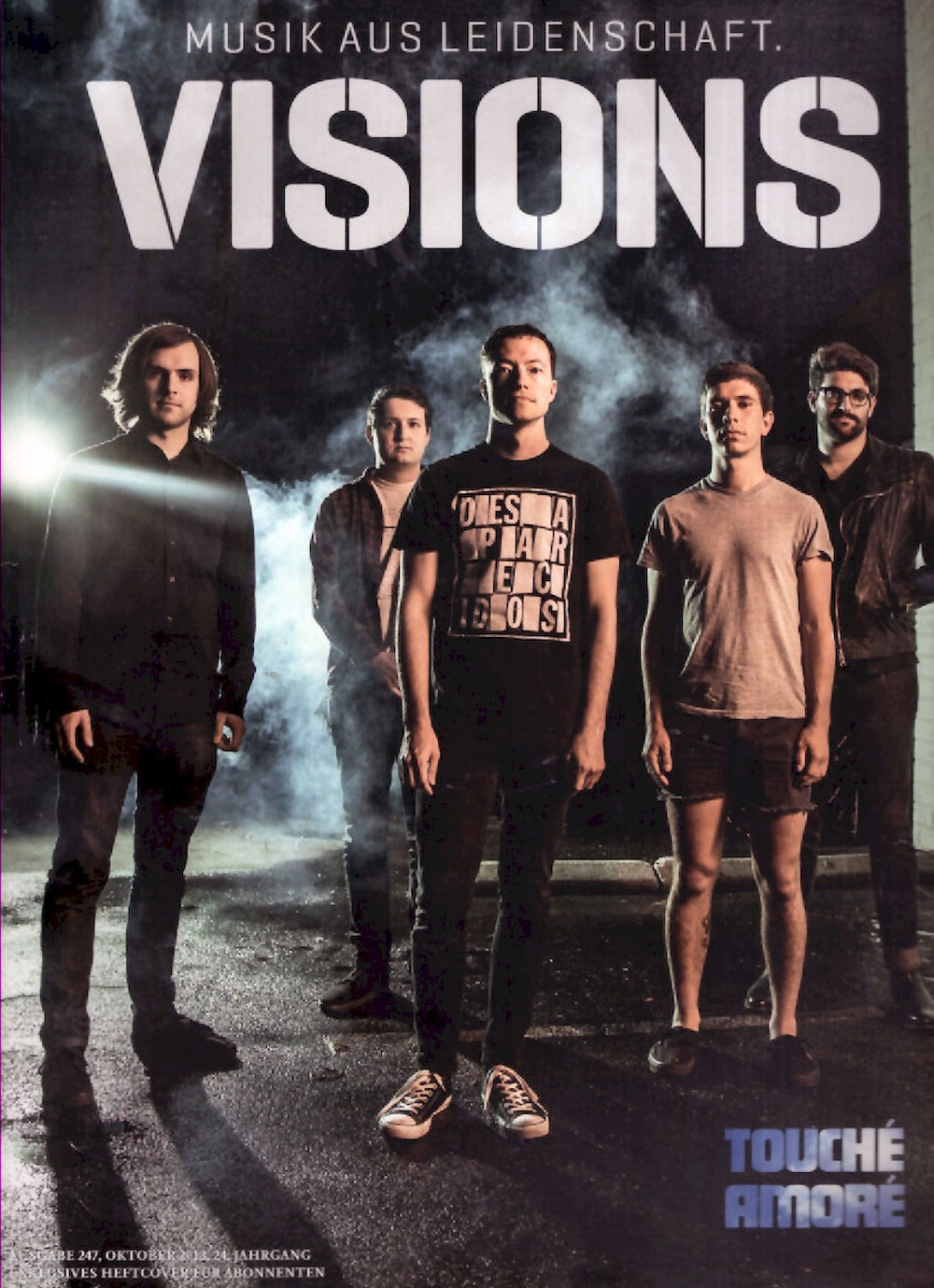 Visions Magazin Deutschland 2013-10 Touche Amore Edition Touché Amoré