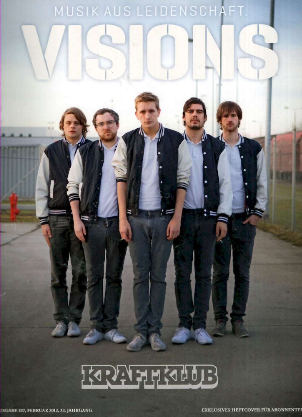 Visions Rivista Germania 2012-02 Kraftklub Edition Edizione originale