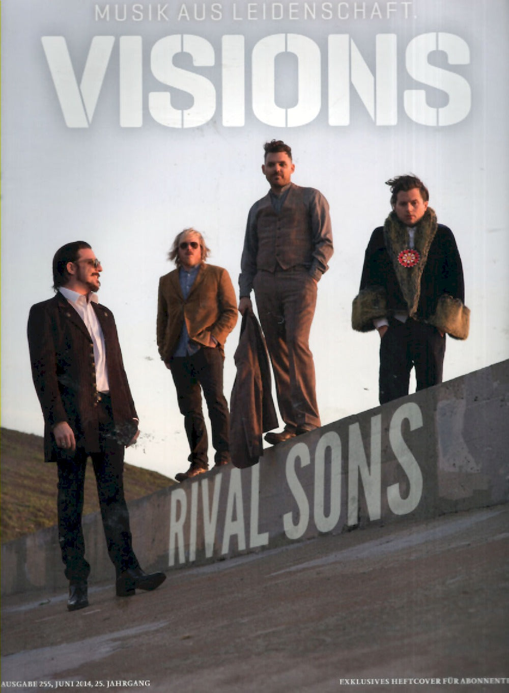 Visions Magazin Deutschland 2014-06 Rival Sons Edition