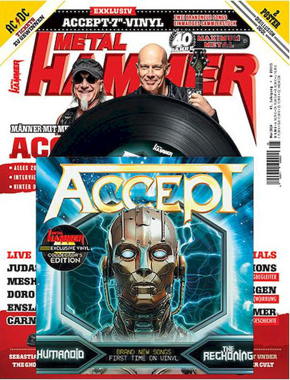 Metal Hammer Magazin Deutschland 2024-05 Accept + Vinyl