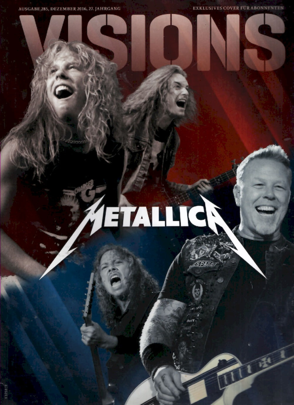 Visions Magazin Deutschland 2016-12 Metallica Edition