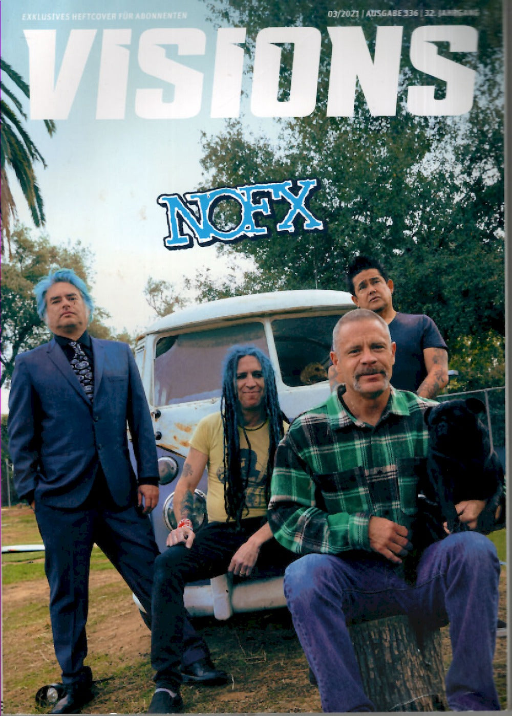 Visions Lehti Saksa 2021-03 NOFX Edition Alkuperäinen painos