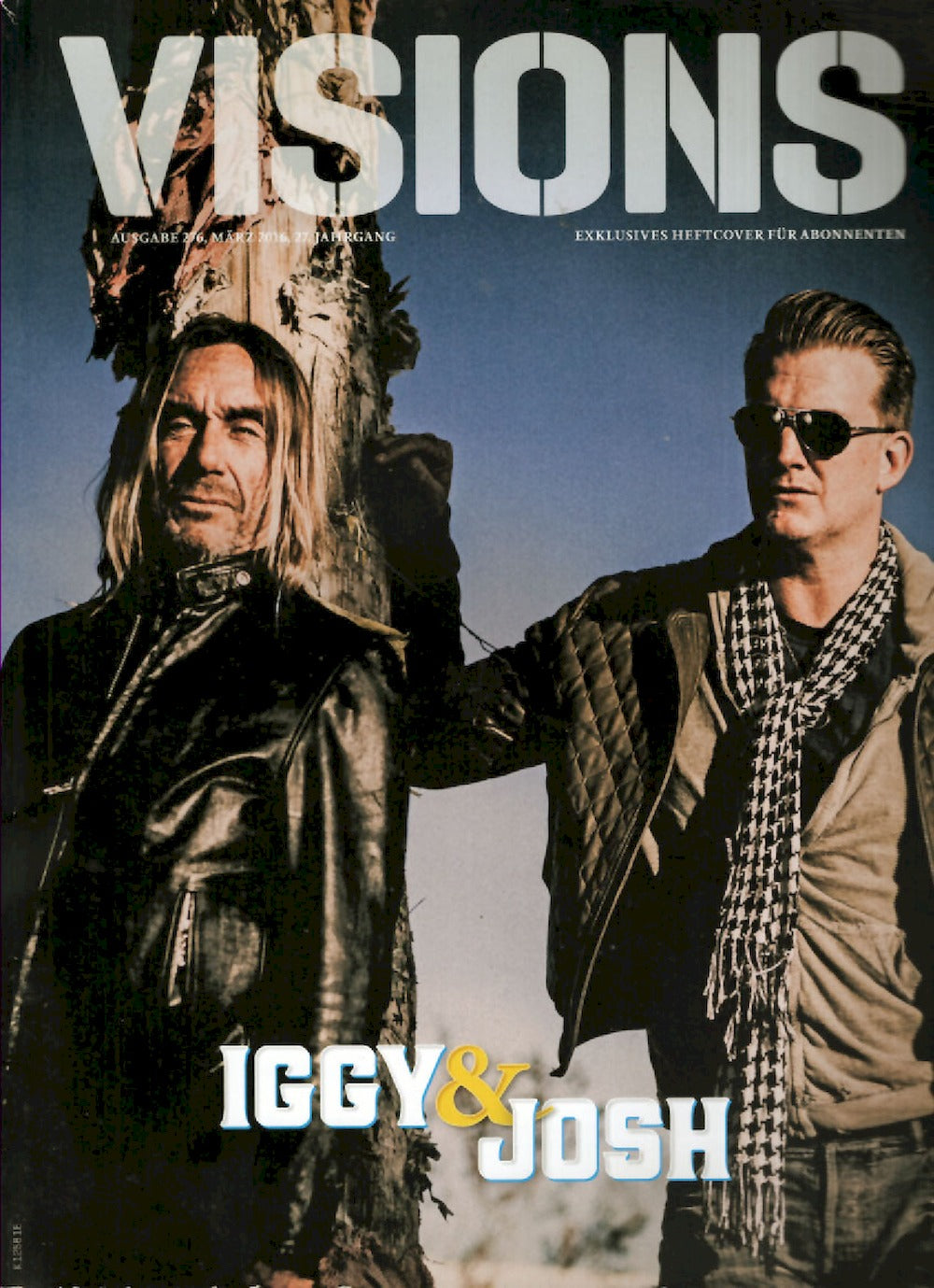 Visions Magazin Deutschland 2016-03 Iggy Pop Josh Homme