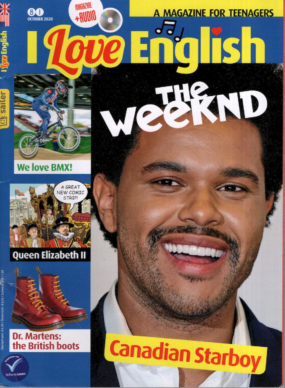 I Love English Magazin Deutschland 2020-10 The Weeknd