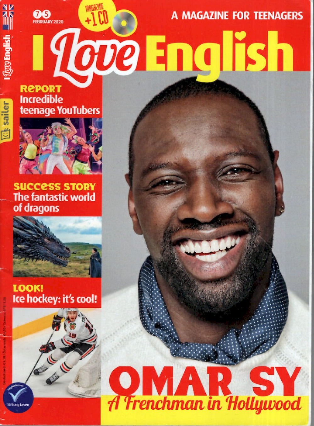 I Love English Magazin Deutschland 2020-02 Omar Sy #75