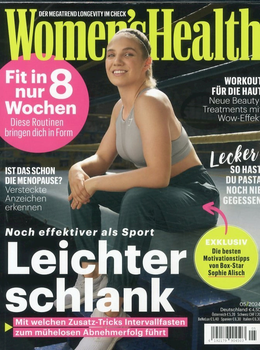 Womens Health Magazin Deutschland 2024-05 Sophie Alisch