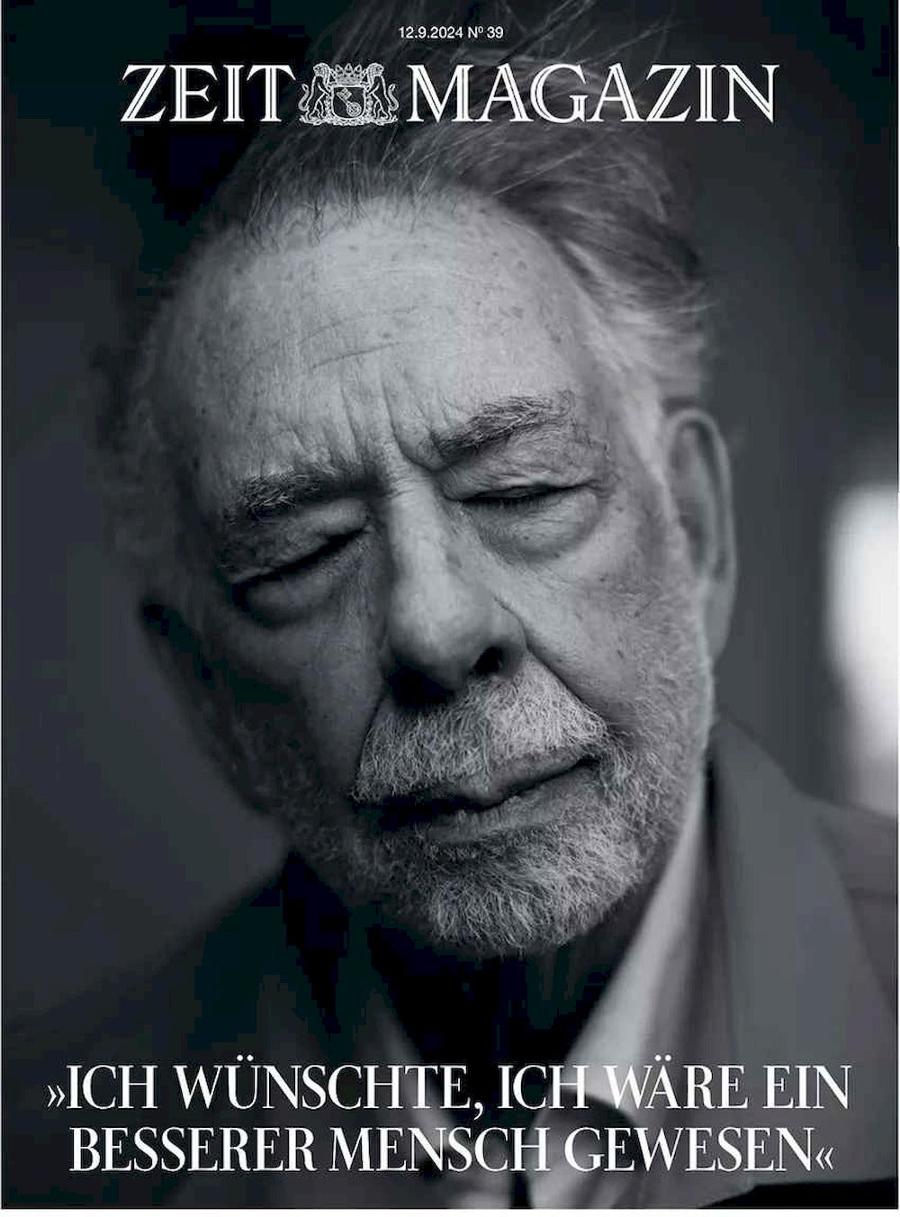 Zeit Magazin Deutschland 2024-39 Francis Ford Coppola Peter Handke