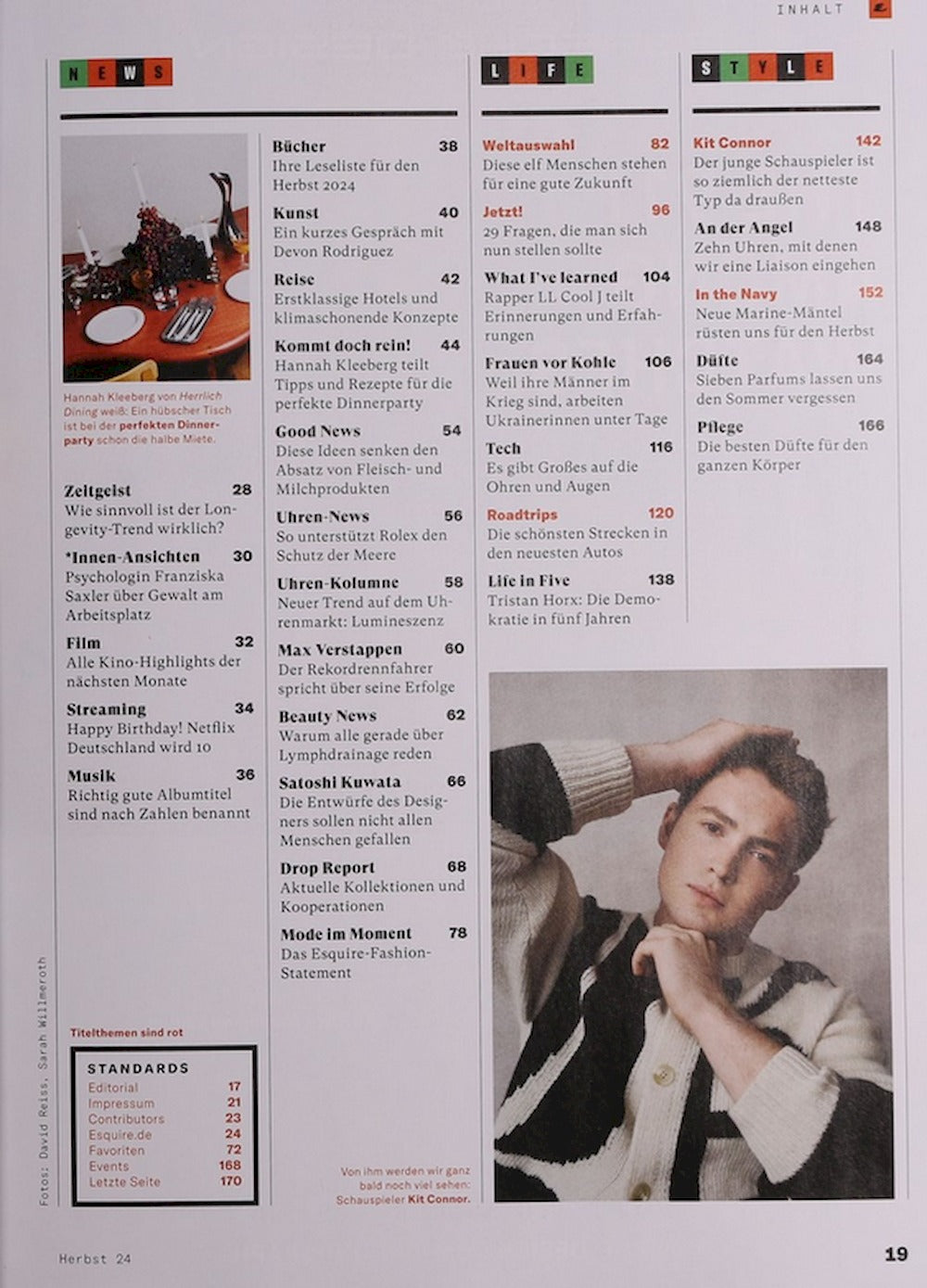 Esquire Magazin Deutschland 2024-03 Adam Driver