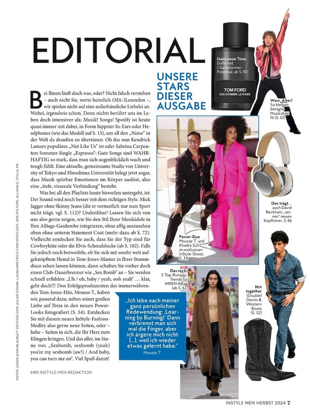 InStyle Men Magazin Deutschland 2024-03 Lenny Kravitz