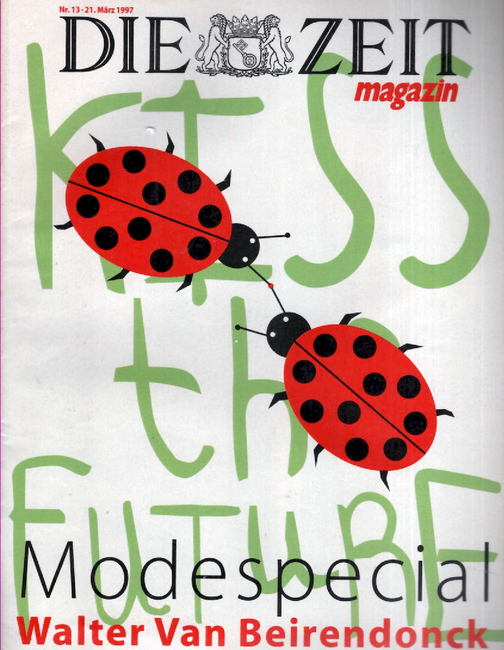 Zeit Magazin Deutschland 1997-13 Walter Van Beirendonck