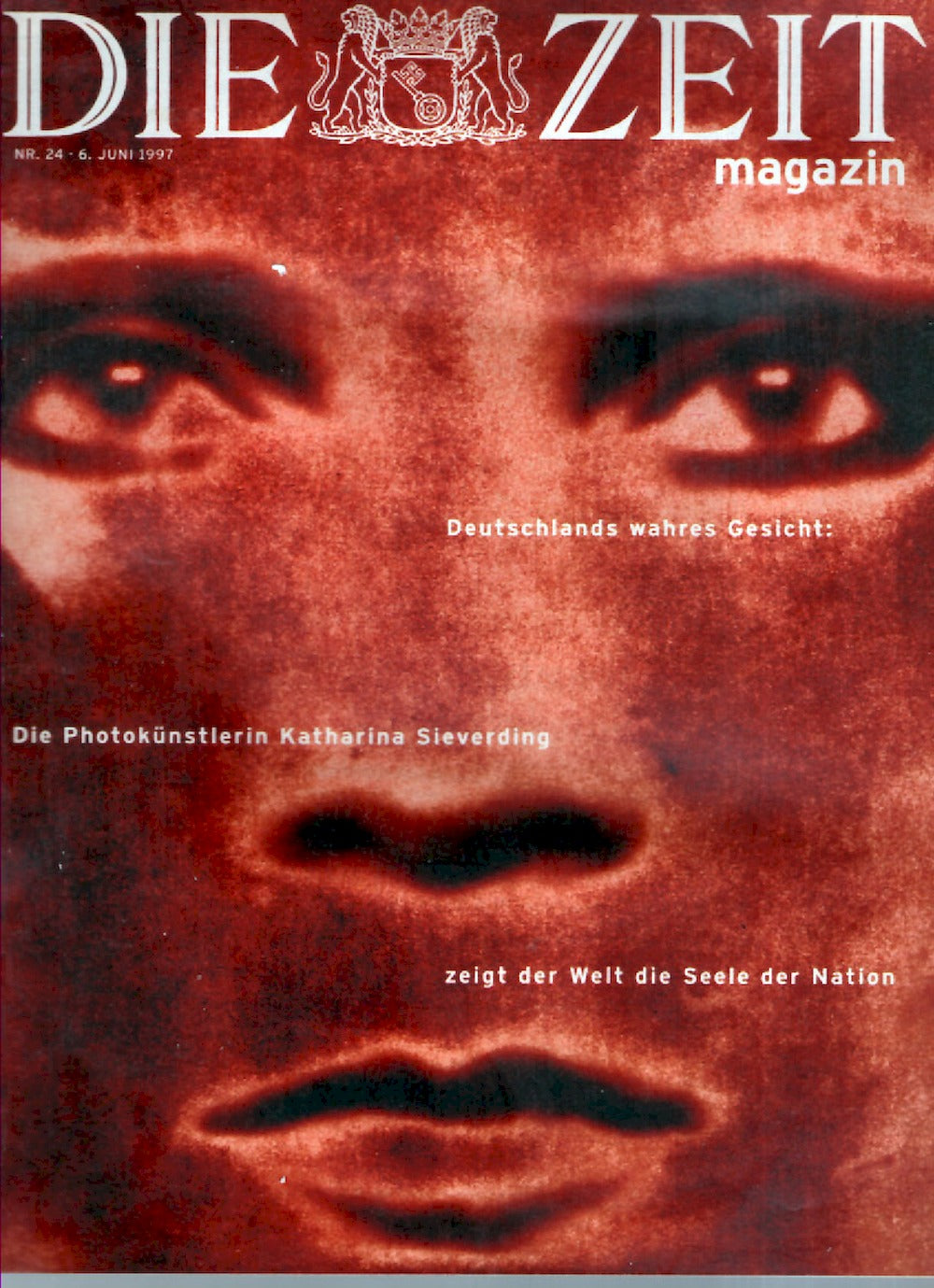 Zeit Magazin Deutschland 1997-24 Katharina Sieverding