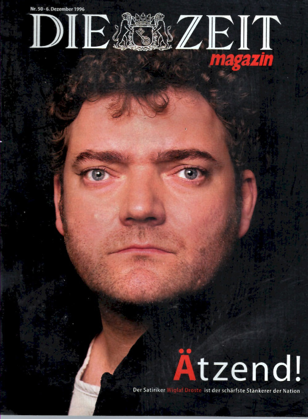 Zeit Magazin Deutschland 1996-50 Wiglaf Droste