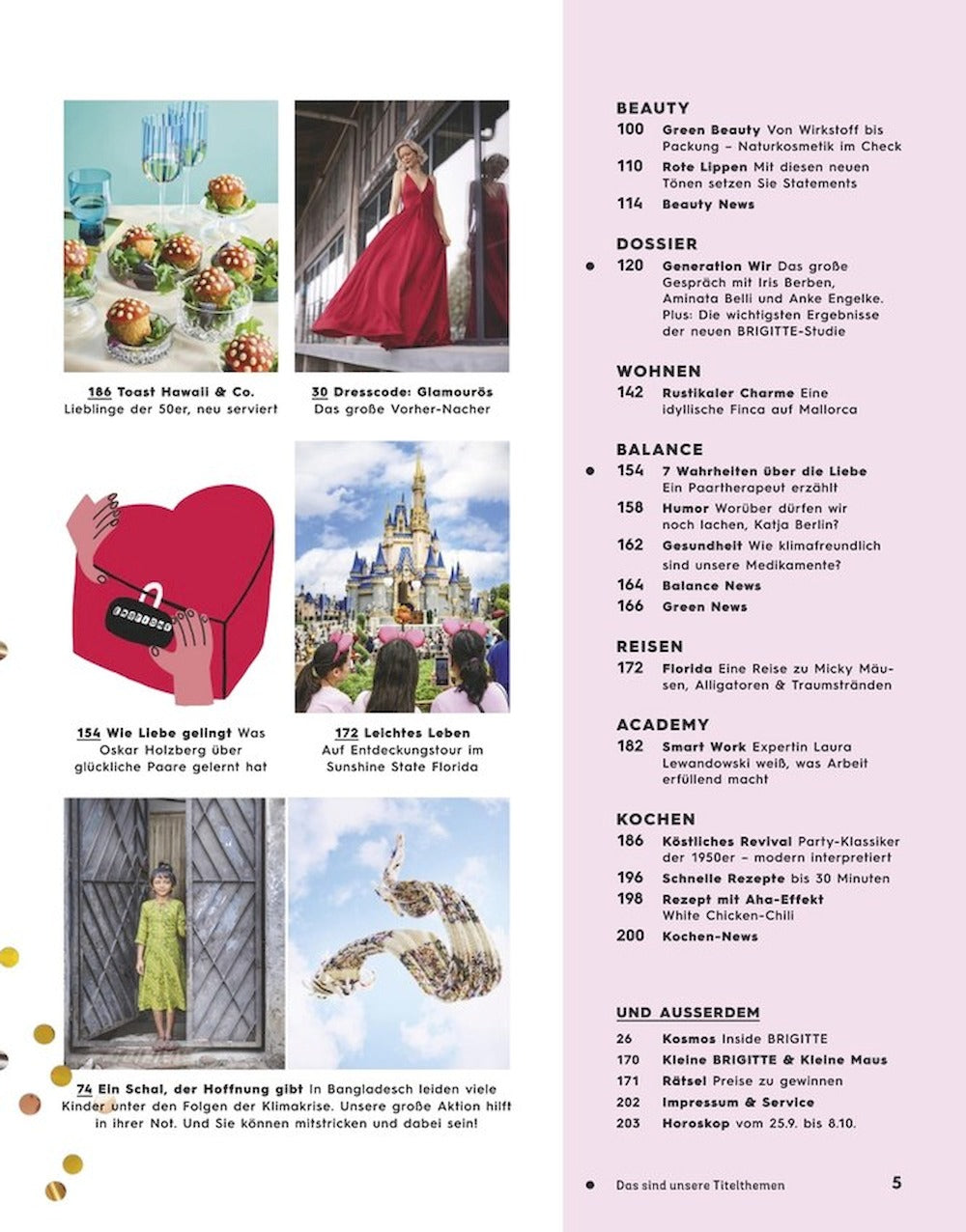 Brigitte Magasin Tyskland 2024-21 – Iris Berben Aminata Belli Anke Engelke – Originaludgave