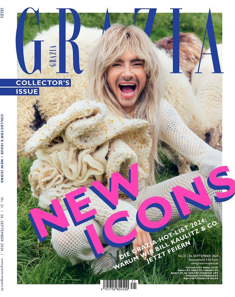 Grazia Magazin Deutschland 2024-21 Bill Kaulitz