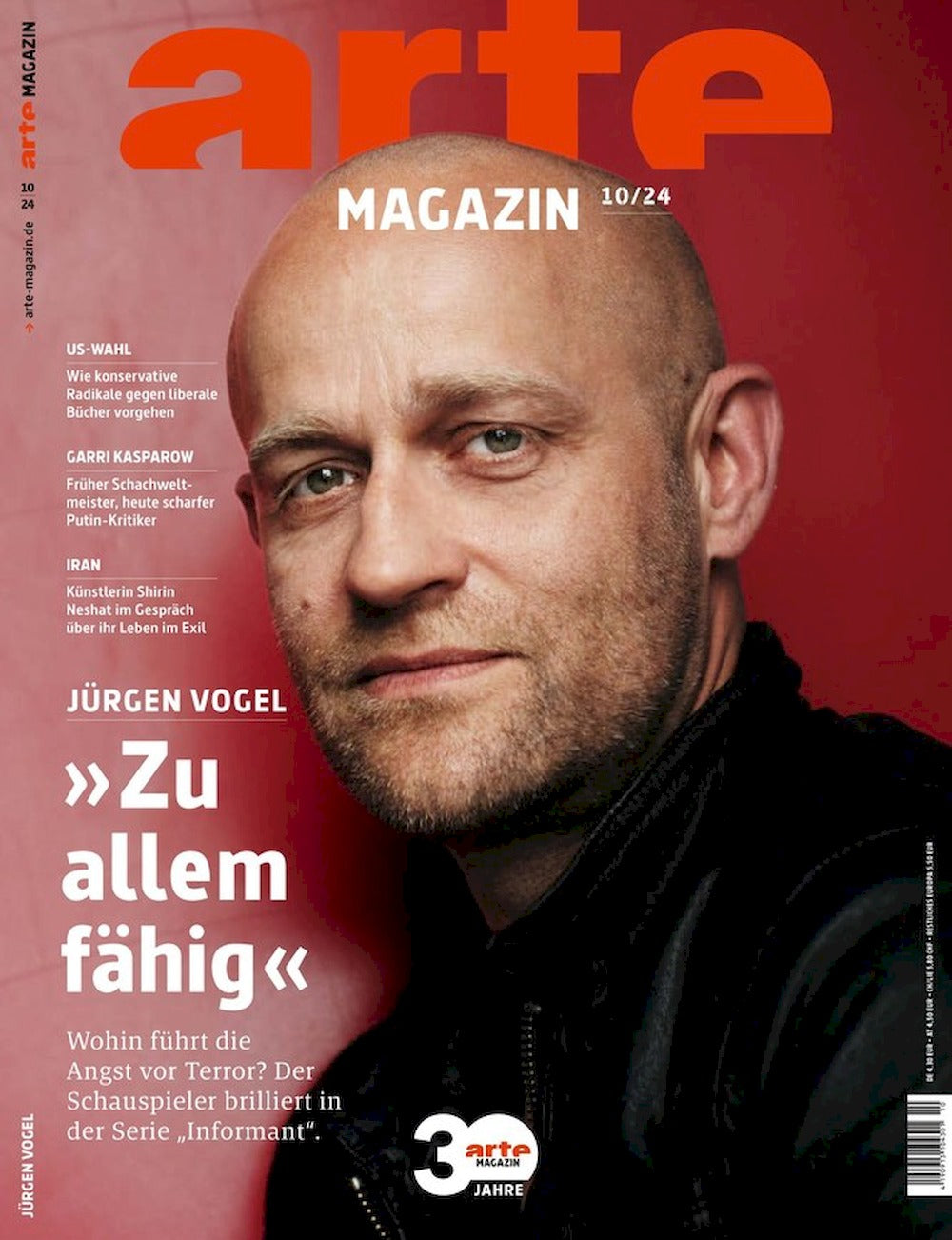 Arte Magazin Deutschland 2024-10 Jürgen Vogel