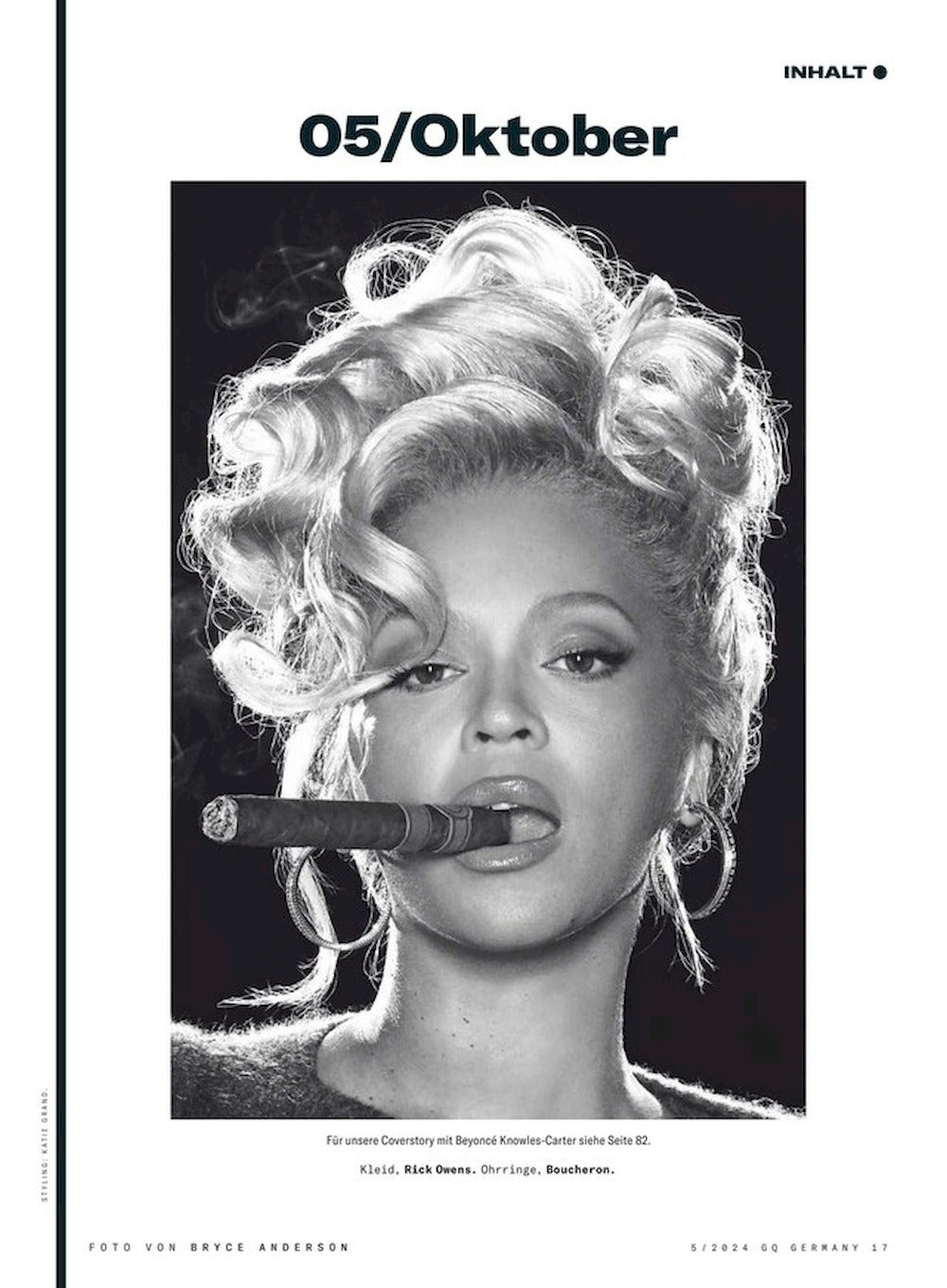 GQ Magazin Deutschland 2024-05 Beyonce