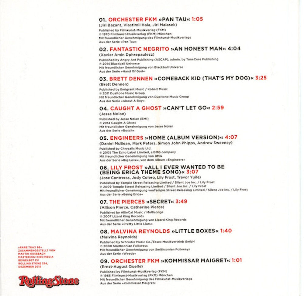 Rolling Stone Magazin Deutschland 2015 #96 Hand Of God Weeds + CD