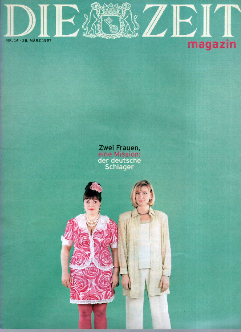 Zeit Magazin Deutschland 1997-14 Petra Claudia Jung